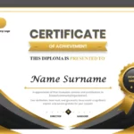 Certificate PowerPoint Free Template