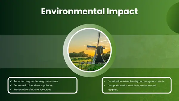 Environmental Impact Template