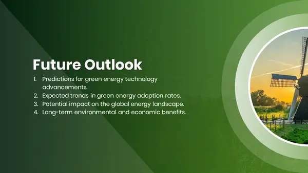 Future Outlook Template