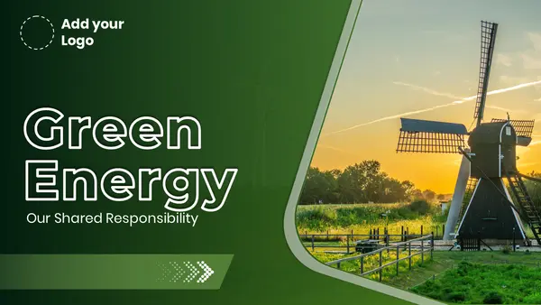 Green Energy Powerpoint Template
