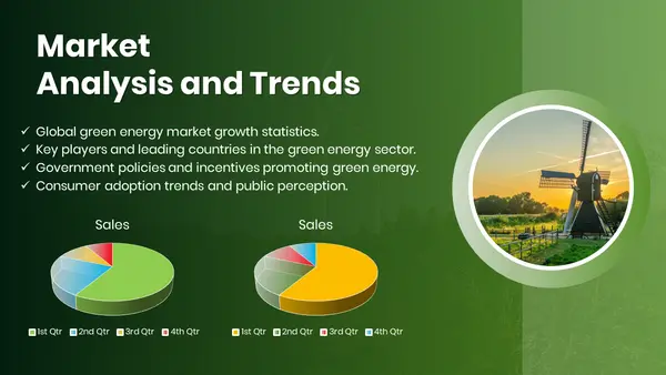 Market analysis and trends Template