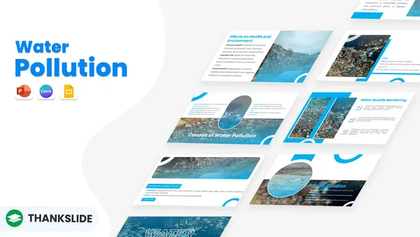 Water Pollution Free Template