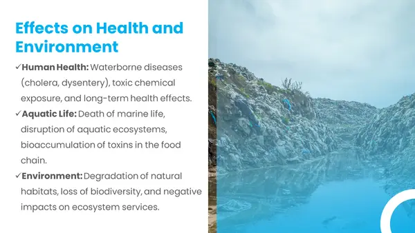 Download Water Pollution Template for free