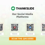 Thankslide social media