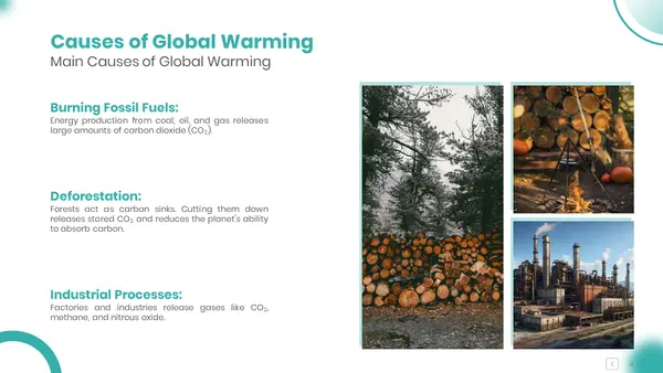 Causes of Global Warming ( Global Warming PowerPoint Presentation)