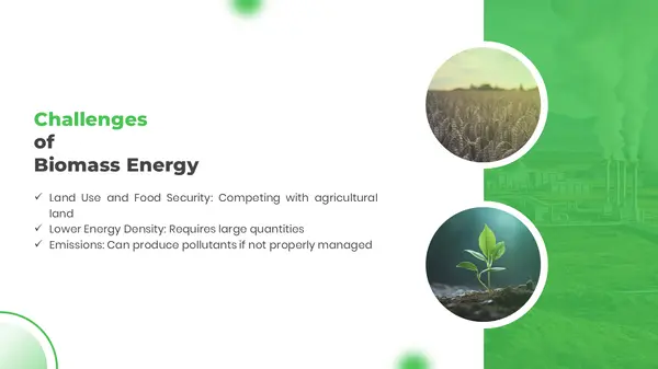 Challenges of Biomass Energy PPT