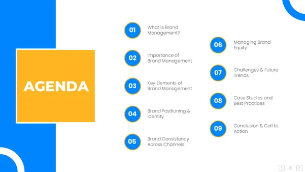 Brand Management Presentation PPT Template