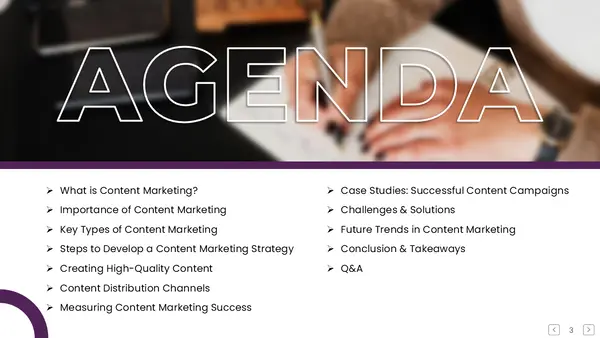 Content Marketing PPT Presentation