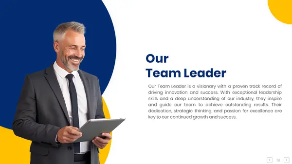 Our Team Leader