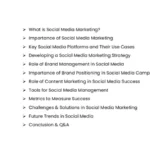 Social Media Marketing Presentation Template
